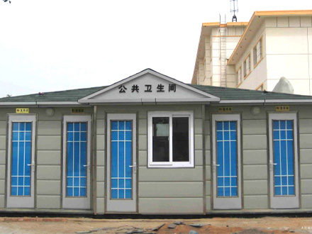 金屬雕花板廁所12